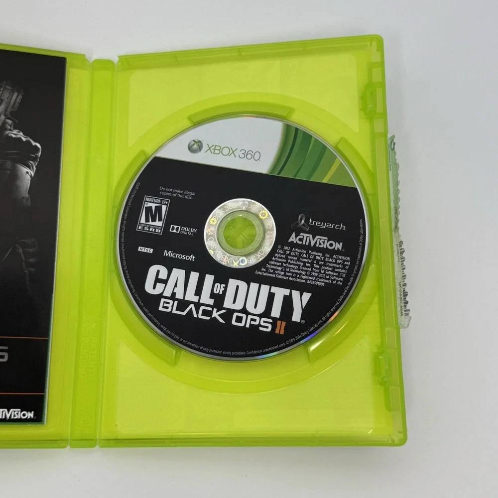 Call of Duty: Black Ops 1 & 2 (Microsoft Xbox 360) Complete Tested Working